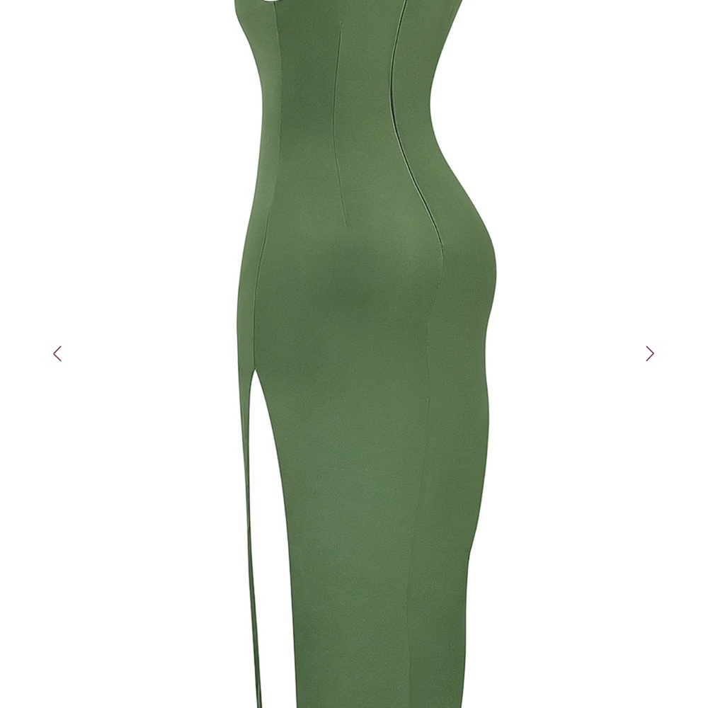 House of CB Olive Green Maxi Dress - Picture 11 of 13